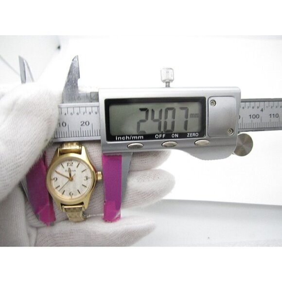 Women Bulova Hand Wind Mechanical Analog 24mm Dial Causal Round Watch (F855) main image 5